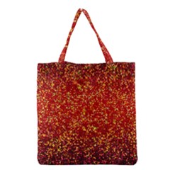 Glitter 3 Grocery Tote Bags by MedusArt