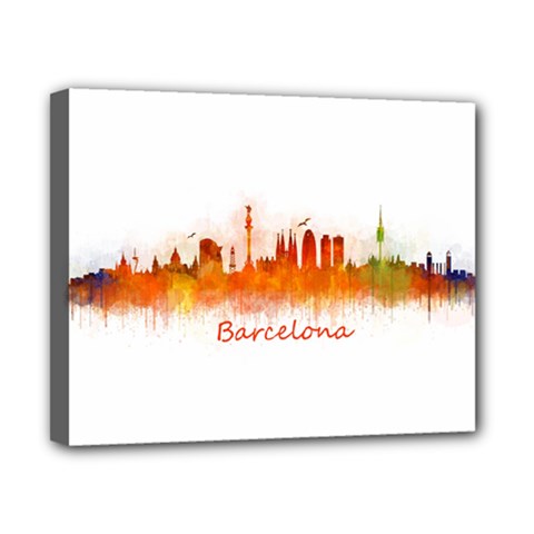 Barcelona City Art Canvas 10  X 8  by hqphoto
