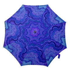 Keep Calm Blue Hook Handle Umbrellas (small) by ImpressiveMoments