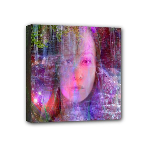 Stars And Water  Mini Canvas 4  X 4  by icarusismartdesigns