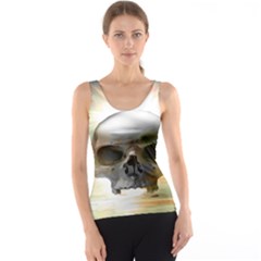 Skull Sunset Tank Tops by icarusismartdesigns