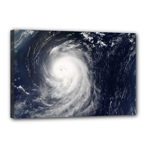 Hurricane Irene Canvas 18  X 12  by trendistuff