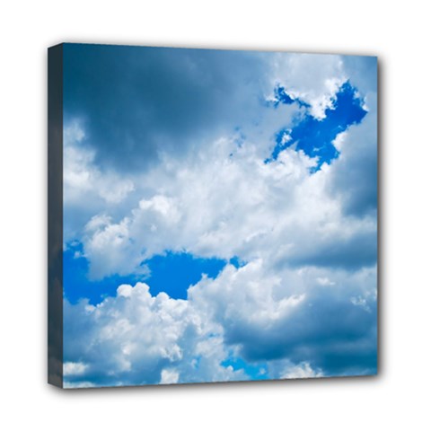 Cumulus Clouds Mini Canvas 8  X 8  by trendistuff