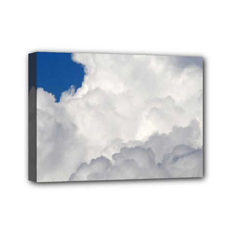 Big Fluffy Cloud Mini Canvas 7  X 5  by trendistuff