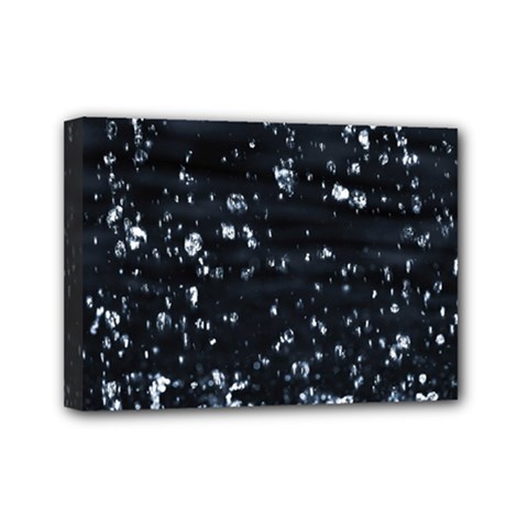 Autumn Rain Mini Canvas 7  X 5  by trendistuff