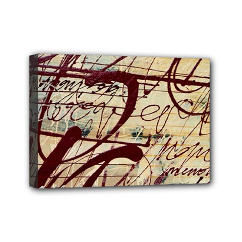 Abstract 2 Mini Canvas 7  X 5  by trendistuff