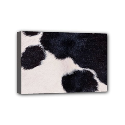 Spotted Cow Hide Mini Canvas 6  X 4  by trendistuff