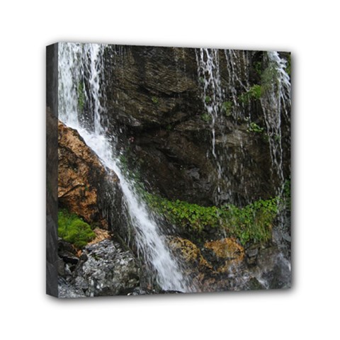 Waterfall Mini Canvas 6  X 6  by trendistuff