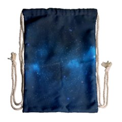 Starry Space Drawstring Bag (large) by trendistuff