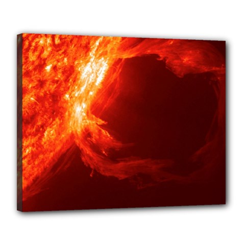 Solar Flare 1 Canvas 20  X 16  by trendistuff