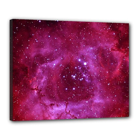 Rosette Nebula 1 Canvas 20  X 16  by trendistuff