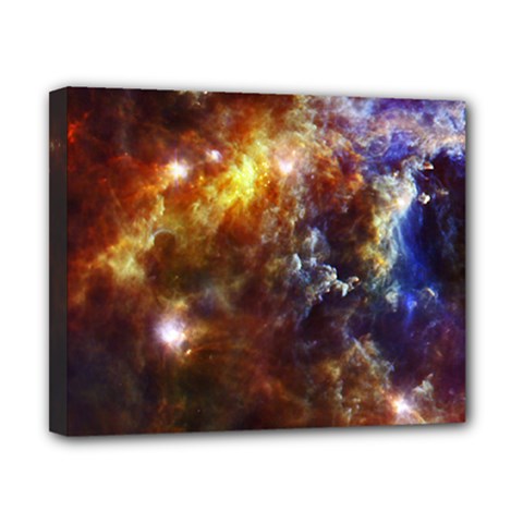 Rosette Cloud Canvas 10  X 8  by trendistuff