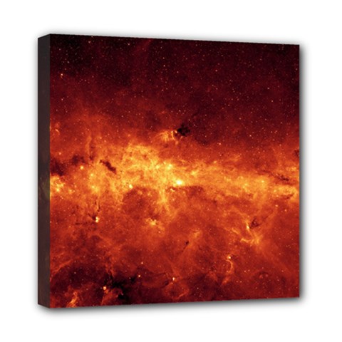 Milky Way Clouds Mini Canvas 8  X 8  by trendistuff