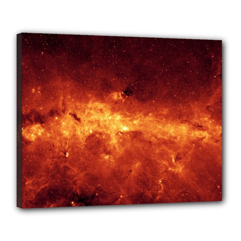 Milky Way Clouds Canvas 20  X 16  by trendistuff