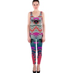 Waves And Other Shapes Onepiece Catsuit by LalyLauraFLM