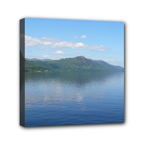 Loch Ness Mini Canvas 6  X 6  by trendistuff