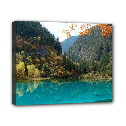 Jiuzhaigou Valley 3 Canvas 10  X 8  by trendistuff