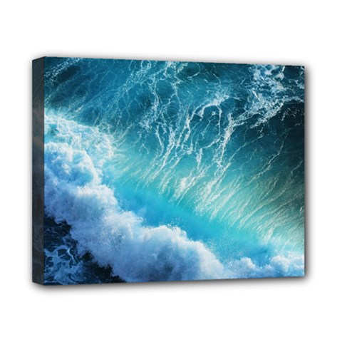 Storm Waves Canvas 10  X 8  by trendistuff