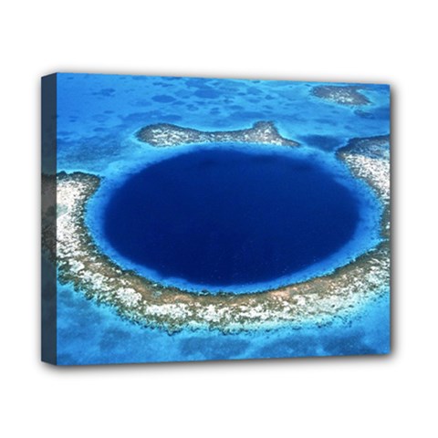 Great Blue Hole 2 Canvas 10  X 8  by trendistuff