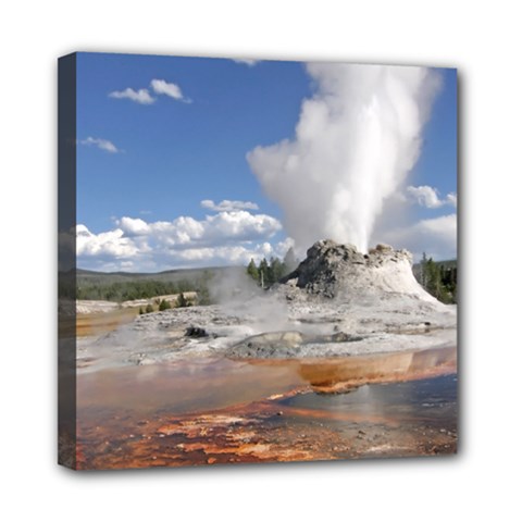 Yellowstone Castle Mini Canvas 8  X 8  by trendistuff