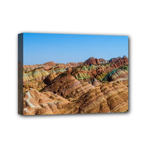 Zhangye Danxia Mini Canvas 7  X 5  by trendistuff