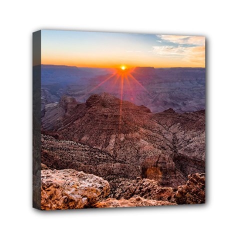 Grand Canyon 1 Mini Canvas 6  X 6  by trendistuff