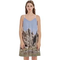 Cappadocia 1 Women s Reversible Sports Bra With Border by trendistuff