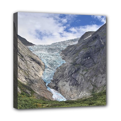 Briksdalsbreen Mini Canvas 8  X 8  by trendistuff