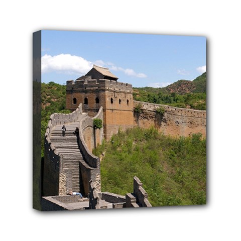 Great Wall Of China 3 Mini Canvas 6  X 6  by trendistuff