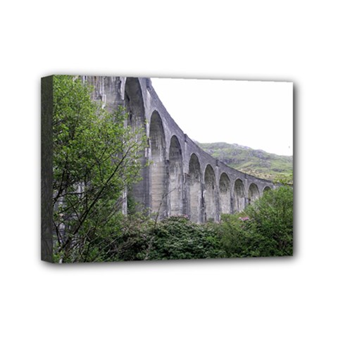 Glenfinnan Viaduct 2 Mini Canvas 7  X 5  by trendistuff