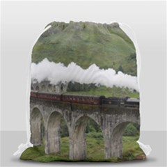 Glenfinnan Viaduct 1 Drawstring Bag (small) by trendistuff