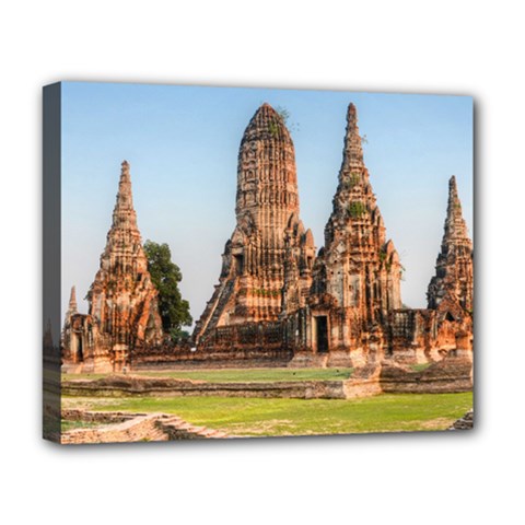 Chaiwatthanaram Deluxe Canvas 20  X 16   by trendistuff