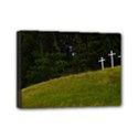 THREE CROSSES ON A HILL Mini Canvas 7  x 5  View1