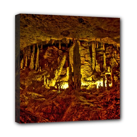 Volcano Cave Mini Canvas 8  X 8  by trendistuff