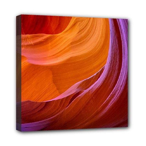 Antelope Canyon 2m Mini Canvas 8  X 8  by trendistuff