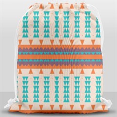 Etnic Design Large Drawstring Bag by LalyLauraFLM