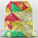 Colorful 3D texture   Large Drawstring Bag View2