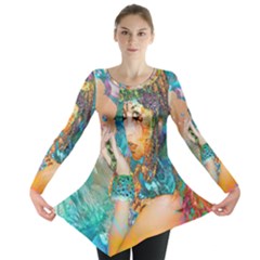 Star Illumination Long Sleeve Tunic  by icarusismartdesigns