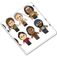 The Walking Dead   Main Characters Chibi   Amc Walking Dead   Manga Dead Small Memo Pads by PTsImaginarium