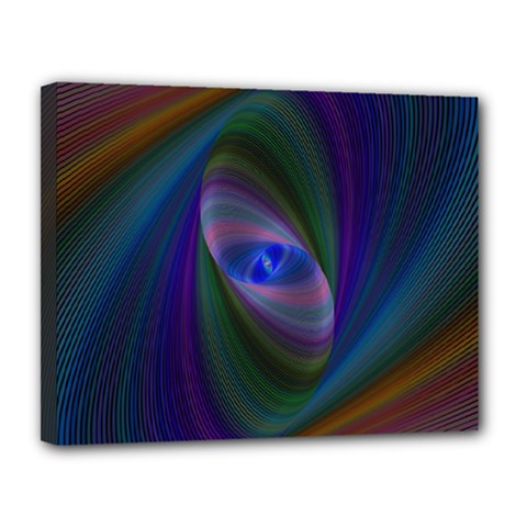 Eye Of The Galactic Storm Canvas 14  X 11  by StuffOrSomething