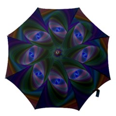 Eye Of The Galactic Storm Hook Handle Umbrellas (small) by StuffOrSomething