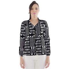 Beautiful Binary Wind Breaker (women) by StuffOrSomething