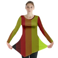 Stripes Long Sleeve Tunic  by SugaPlumsEmporium