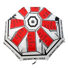 The Open Door Policy Folding Umbrellas by SugaPlumsEmporium