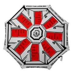 The Open Door Policy Hook Handle Umbrellas (small) by SugaPlumsEmporium