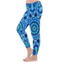 Blue Sea Jewel Mandala Winter Leggings  View2