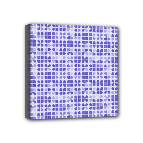 Pastel Purple Mini Canvas 4  X 4  by FunkyPatterns