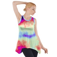 Calm Of The Storm Side Drop Tank Tunic by TRENDYcouture