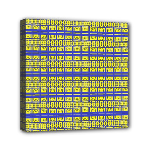 No Vaccine Mini Canvas 6  X 6  by MRTACPANS