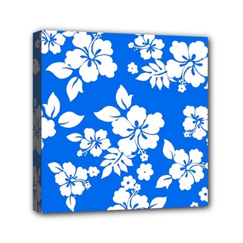 Blue Hawaiian Mini Canvas 6  X 6  by AlohaStore